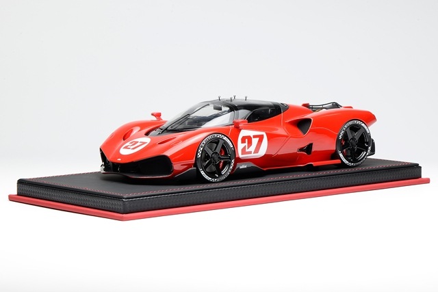 新品 モーターヘリックス 1/18 Nilu 27 NILU GILLES RED 世界49台限定