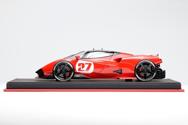 超希少nilu 27 レッドモデル ディスプレイカー日本限定2台 新品 モーターヘリックス 1/18 Nilu 27 NILU GILLES RED 世界49台限定