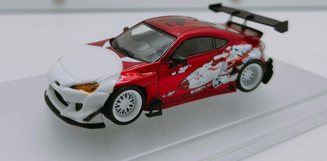 予約 LF Model / Lang Feng Model 1/64 トヨタ Toyota gt86 Pandem 兔