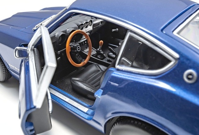 新品 MS31170MB1 Maisto 1/18 ダットサン 240Z 1971 メタリックブルー