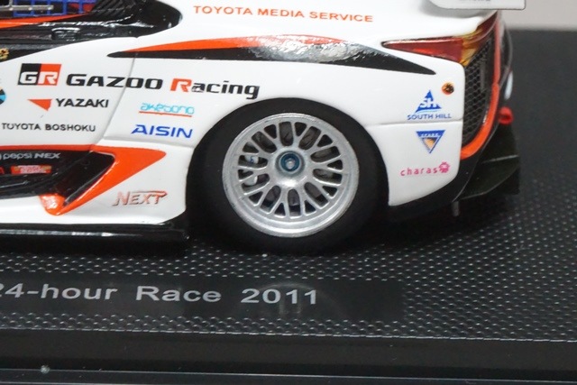 1/43 エブロ 44635 レクサス LFA Nurburgring 24H レース 2011