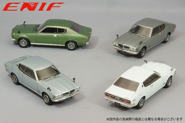 予約 ENIF0071 エニフ 1/43 日産 ブルーバードU 2000GTX 2ドア ハード