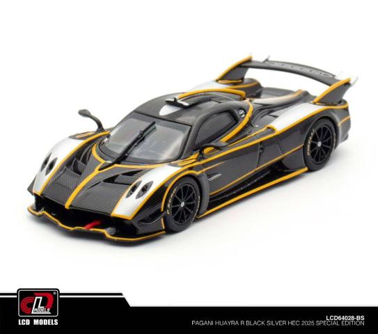 新品 LCD64028-BS LCD 1/64 パガーニ Pagani Huayra R EVO ウアイラ