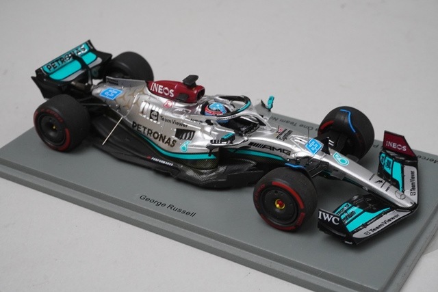 1/43 ���ѡ��� S8557 ��륻�ǥ�AMG �ڥȥ��ʥ� F1������ W13 E�ѥե����ޥ� �֥饸��GP ͥ�� 2022 #63 G.��å���