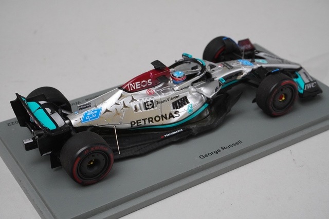 1/43 ���ѡ��� S8557 ��륻�ǥ�AMG �ڥȥ��ʥ� F1������ W13 E�ѥե����ޥ� �֥饸��GP ͥ�� 2022 #63 G.��å���