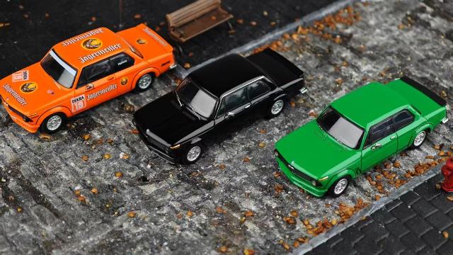 予約 YS 1/64 BMW 2002 turbo Orange Jagermeister, Boost Gear