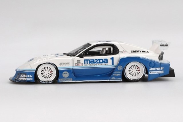 予約 TSMV0027 TSM 1/43 マツダ RX-7 LB-Super Silhouette IMSA