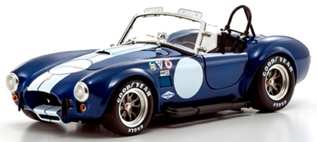 新品 KS08048BLMW 京商 1/18 シェルビー コブラ 427S/C (ブルー