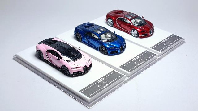 新品 SM6423009G ScaleMini 1/64 ブガッティ シロン Bugatti