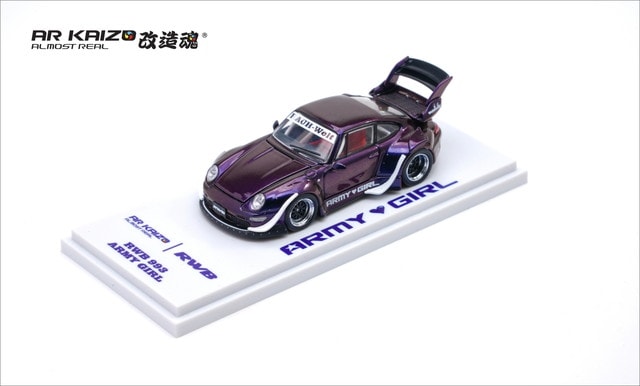 予約 6K0000201 AR KAIZO [ Almost Real Model ] 1/64 RWB 993 ARMY