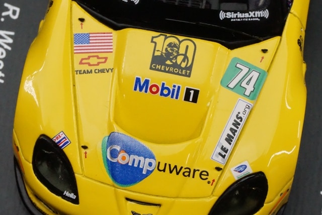 1/43スパーク S2542 シボレー コルベット C6 ZR1 #74 2011