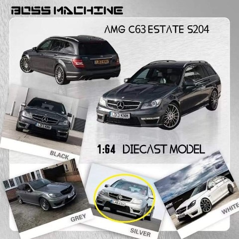 予約 Boss Machine BM 1/64 メルセデス ベンツ Cクラス Mercedes Benz