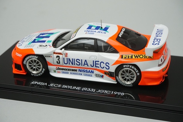 1/43 ���֥� 44194 ���� ��˥��� �����å��� �������饤�� (R33) JGTC 1998 #3 �ۥ磻��/�����