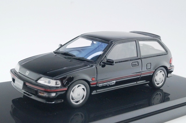 新品19A01-05 onemodel 1/43 ホンダ シビック EF9 ブラック, Boost