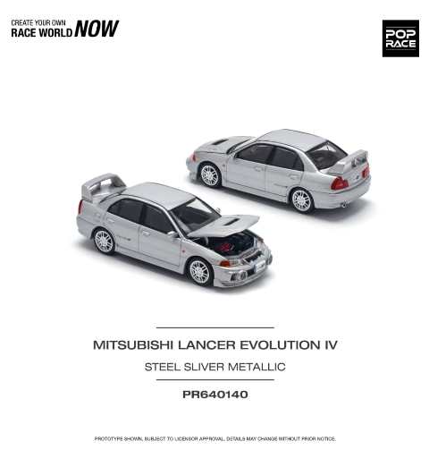 新品 PR640140 POPRACE 1/64 三菱 ランサーエボリューション