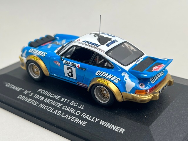1/43 ���� E3699 �ݥ륷�� 911 SC 3L GITANE MONTE CARLO ���ƥ������꡼ 1978 #3 J. �ԥ�����-�˥��� / V. ��������