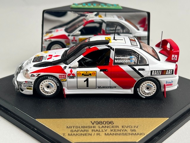 1/43 ビテス V98096 三菱 ランサー EVO.IV SAFARI サファリラリー