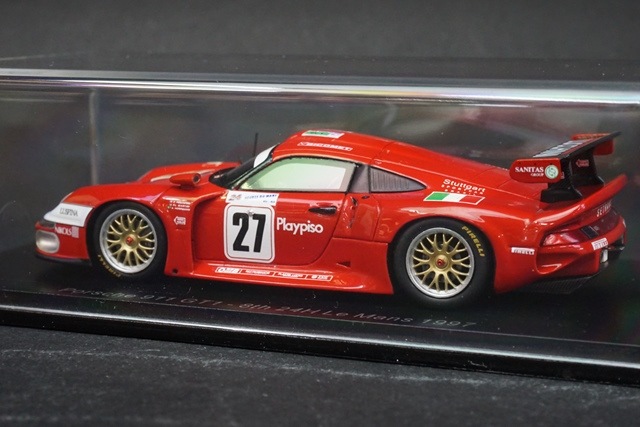 1/43 スパーク S5604 ポルシェ 911 GT1 8位 ルマン24h 1997#27, Boost