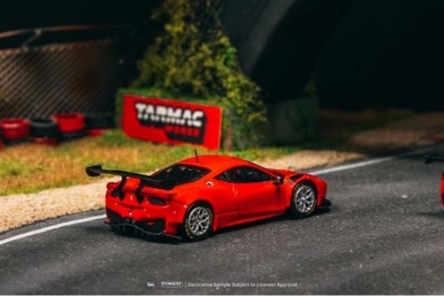 新品 T64R-074-RE Tarmac Works 1/64 フェラーリ Ferrari 458 Italia