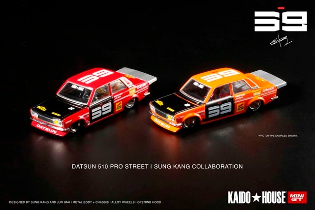 ���� KHMG004 TSM MINI-GT KAIDO HOUSE 1/64 ���� ���åȥ��� 510 �ץ����ȥ꡼�� SK510 ����� (���ϥ�ɥ�)