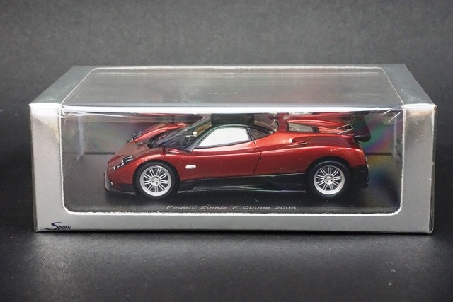 1/43 スパーク S0698 パガーニ ゾンダ F クーペ 2006 レッド, Boost