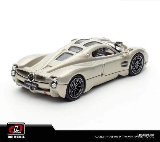 Utopia出品 新品 LCD64039-GO LCD 1/64 パガーニ Pagani Utopia ユートピア