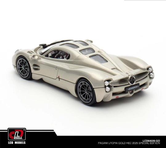 新品 LCD64039-GO LCD 1/64 パガーニ Pagani Utopia ユートピア