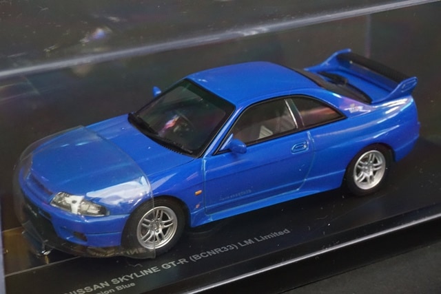 1/43 京商 KWAM302061 ディーラー特注 日産 スカイライン GT-R LM R33