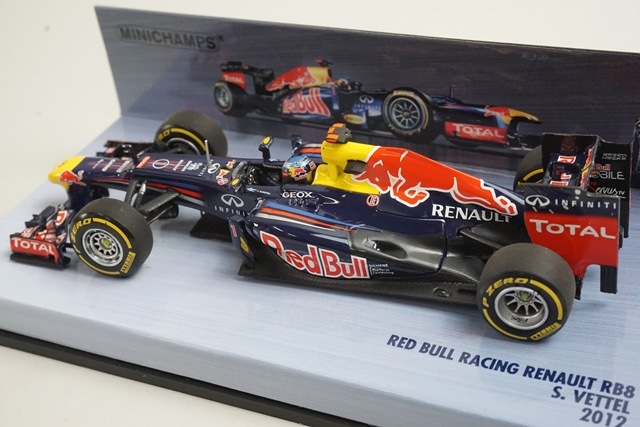 ミニチャンプス F1 1/43 レッドブルRB8 ベッテル　鈴鹿レジェンド Amazon | ミニチャンプス 1/43 RED BULL RACING/レッドブル