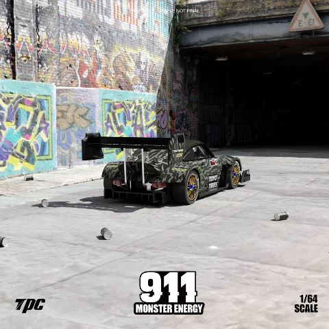 予約 TPC 1/64 ポルシェ Ken Block 1400hp porsche 911 Monster, Boost