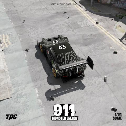予約 TPC 1/64 ポルシェ Ken Block 1400hp porsche 911 Monster, Boost