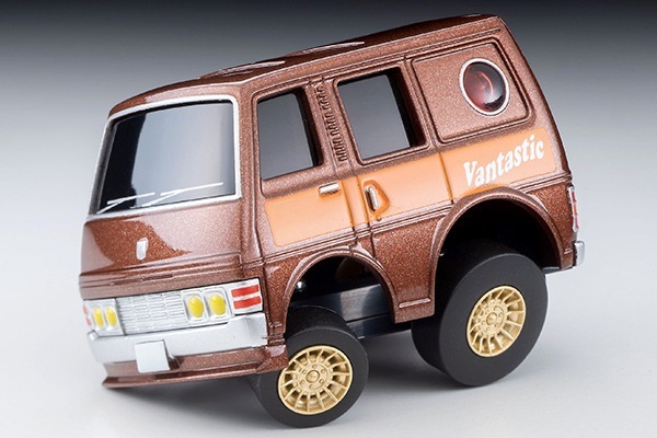 新品 QS-12a トミーテック 日産 キャラバン (初代) カスタム仕様 (茶