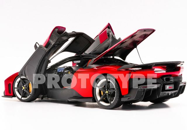 予約 HE180054H BBR 1/18 フェラーリ Ferrari F80 フルオープン Rosso