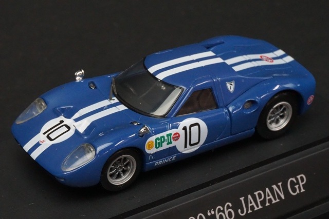 1/43 エブロ 43078 プリンス R380 日本GP 1966#10 ブルー, Boost Gear