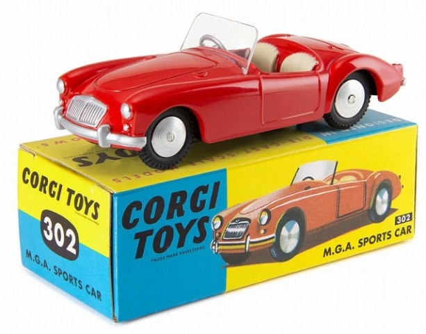 予約 CG54321037 コーギー 1/45 #302 - MGAスポーツカー , Boost
