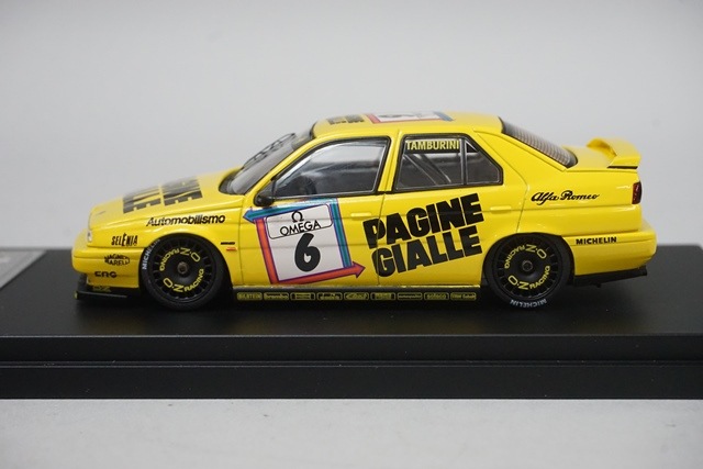 ミニカー hpi racing Alfa Romeo 155 TS 1:43 HPI 1:43 Alfa Romeo 155 TS -Racing silver 8163 model car
