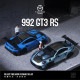 ���� TM644635-1 TimeMicro TM 1/64 �ݥ륷�� Porsche 992 GT3 RS Glacier Blue �ե����奢�դ�