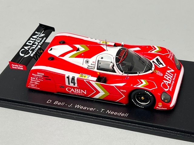 1/43 スパーク KBS042 国際貿易特注 ポルシェ 962 GTI ルマン 1989 #14