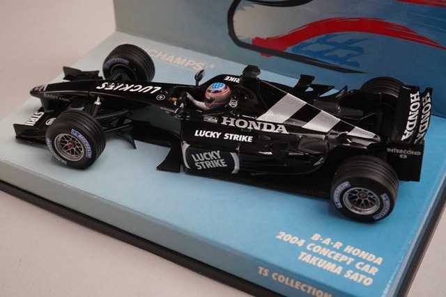 1/43 ミニチャンプス 518034399 BAR ホンダ 2004 コンセプトカー 佐藤