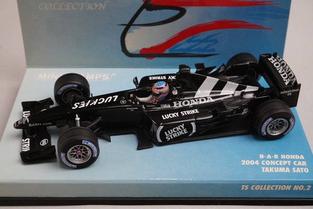 1/43 ミニチャンプス 518034399 BAR ホンダ 2004 コンセプトカー 佐藤