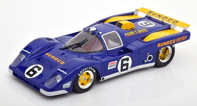 新品 CMR013 CMR 1/18 フェラーリ 512M Sunoco #6 Daytona 1971