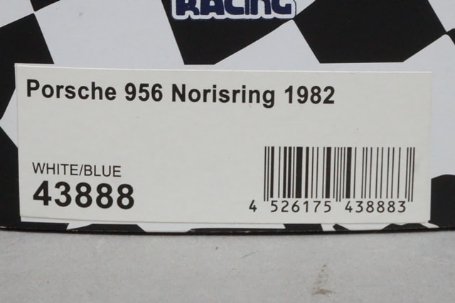 1/43 エブロ 43888 ポルシェ 956 ノリスリング 1982 #10, Boost Gear