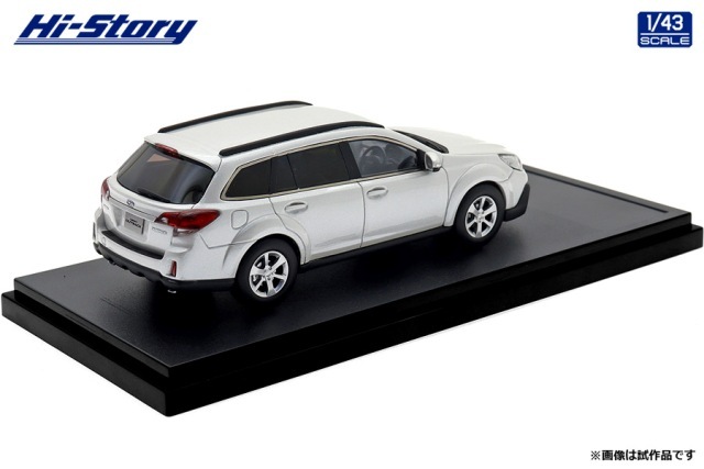 予約 HS512WH ハイストーリー 1/43 スバル SUBARU LEGACY
