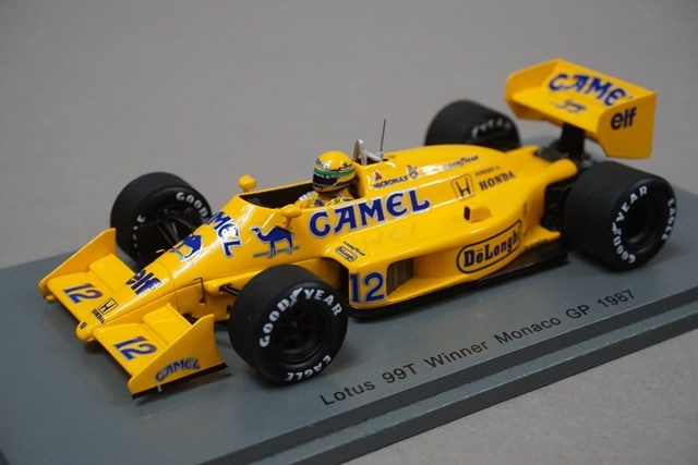 1/43 スパーク S7131 ロータス ホンダ 99T モナコGP 優勝 1987 #12 A