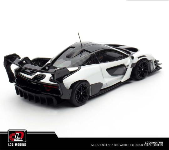 予約 LCD64024-WH LCD 1/64 マクラーレン セナ McLaren Senna GTR TMCS