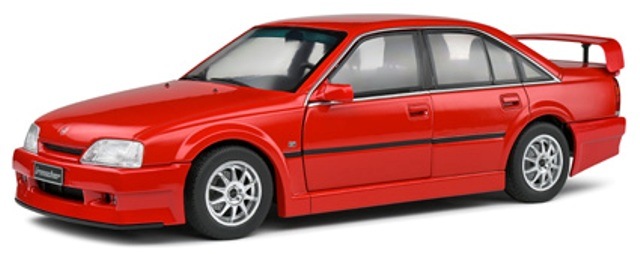 新品 S1809704 SOLIDO 1/18 オペル オメガ 3000 24V 1990 (レッド) 再