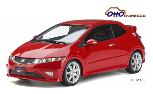予約 OTM376 OTTO 1/18 ホンダ シビック タイプR FN2 ユーロ (レッド
