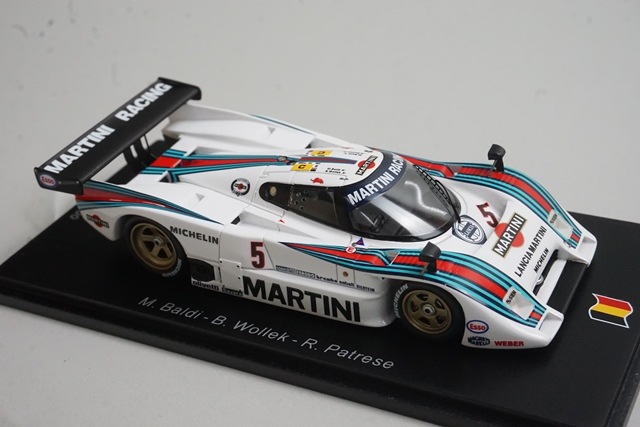 1/43 スパーク SB231 ランチア LC2 1000km SPA 優勝 1985 #5
