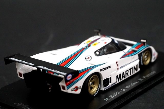 1/43 スパーク SB231 ランチア LC2 1000km SPA 優勝 1985 #5