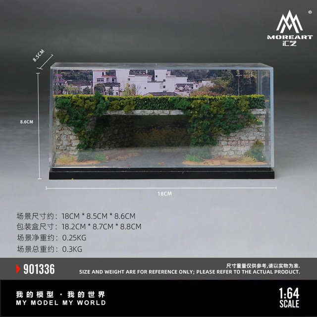 ͽ�� MO901336 MoreArt 1/64  ������� Miniature Scene Series Model �ļˤζ��β�������